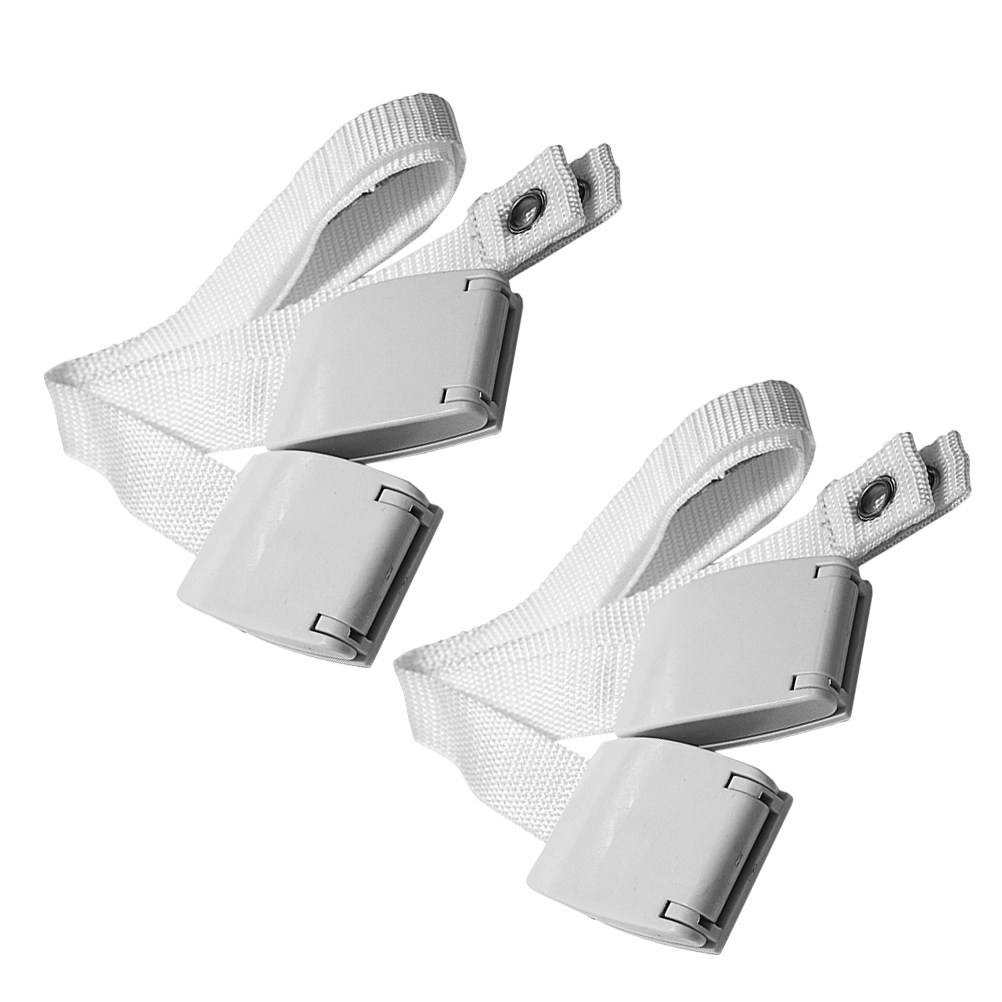 Earthquake Anchor Strap - สายรัดกันล้มทีวี 2 ชิ้น สำหรับตู้ ชั้นวางของ โต๊ะ