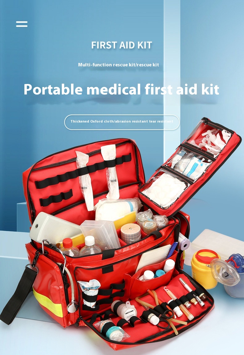 ชุดปฐมพยาบาล PVC, กระเป๋าเป้สะ - First Aid Bag Kit บทวิจารณ์และราคา