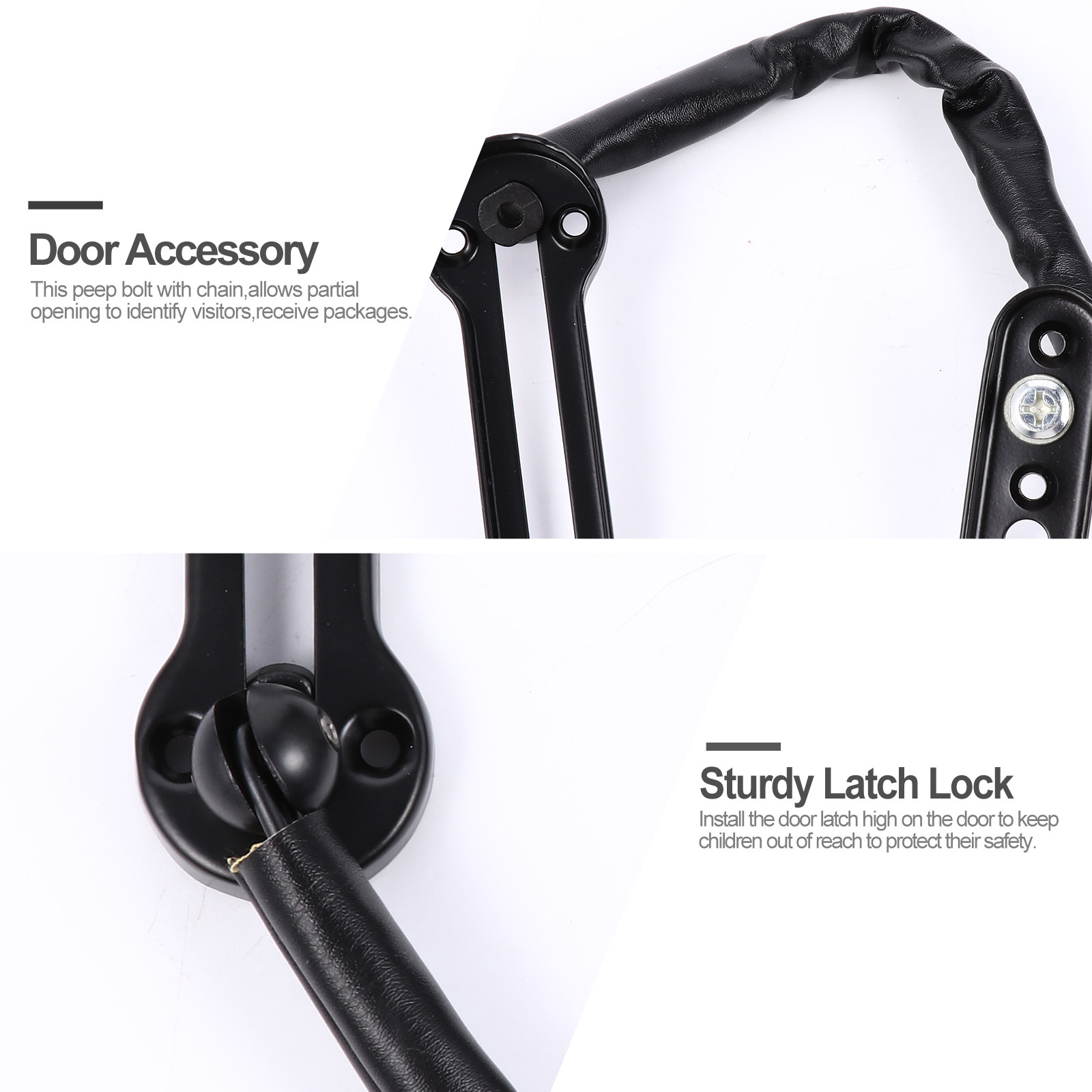 2 ชิ้น โซ่ล็อคประตูป้องกันการโ - Security Chain Door บทวิจารณ์และราคา