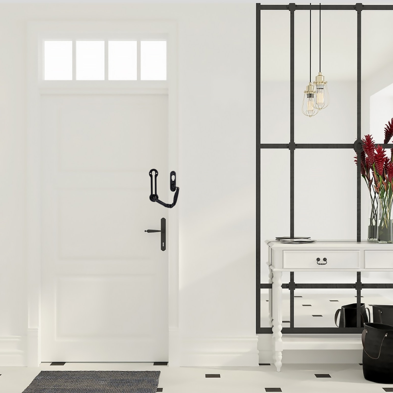2 ชิ้น โซ่ล็อคประตูป้องกันการโ - Security Chain Door บทวิจารณ์และราคา