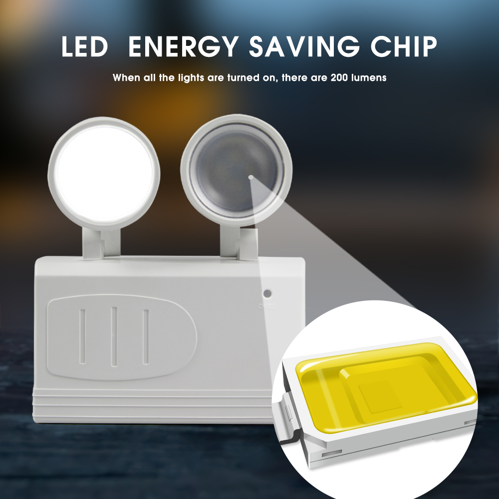 โคมไฟฉุกเฉินแบบสองหัว ไฟดับเพล - Power Outage Light บทวิจารณ์และราคา